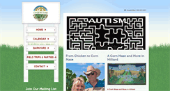 Desktop Screenshot of conners-a-maize-ing-acres.com